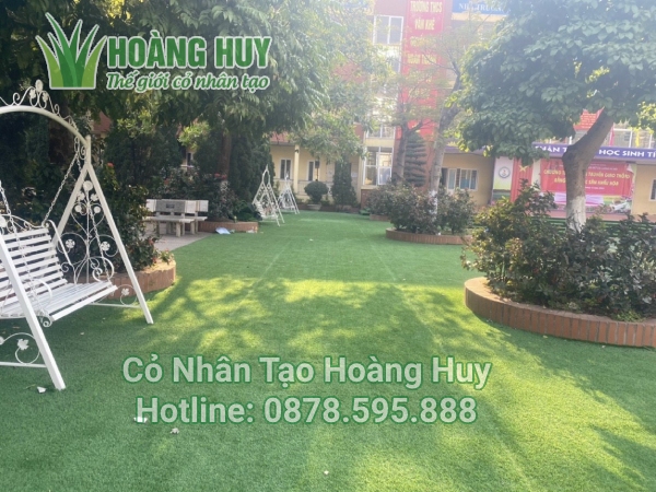 Những lợi ích mà cỏ nhân tạo sân vườn mang lại