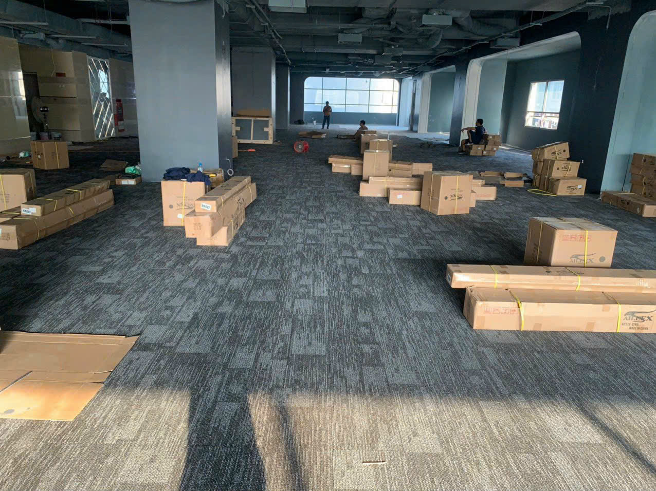 Thảm trải sàn phòng gym