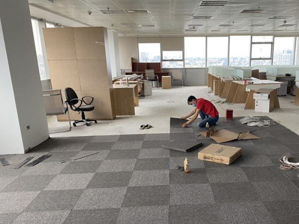 Lợi Ích Khi Sử Dụng Thảm Trải Sàn Văn Phòng Giá Rẻ 1